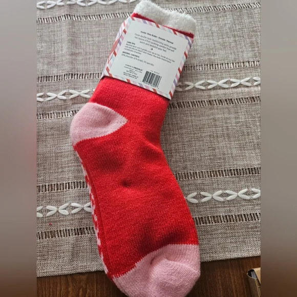 Spa Bella Cozy Knit Socks 2 Pak (Infused With Shea Butter) - Picture 2 of 4